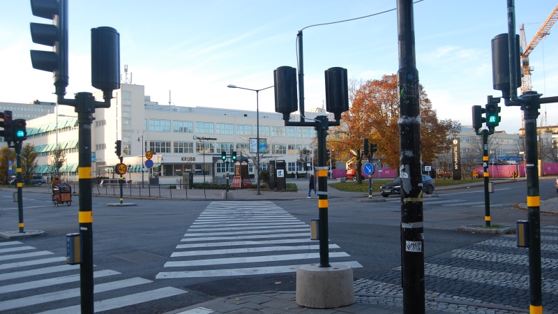Diagonalt övergångställe